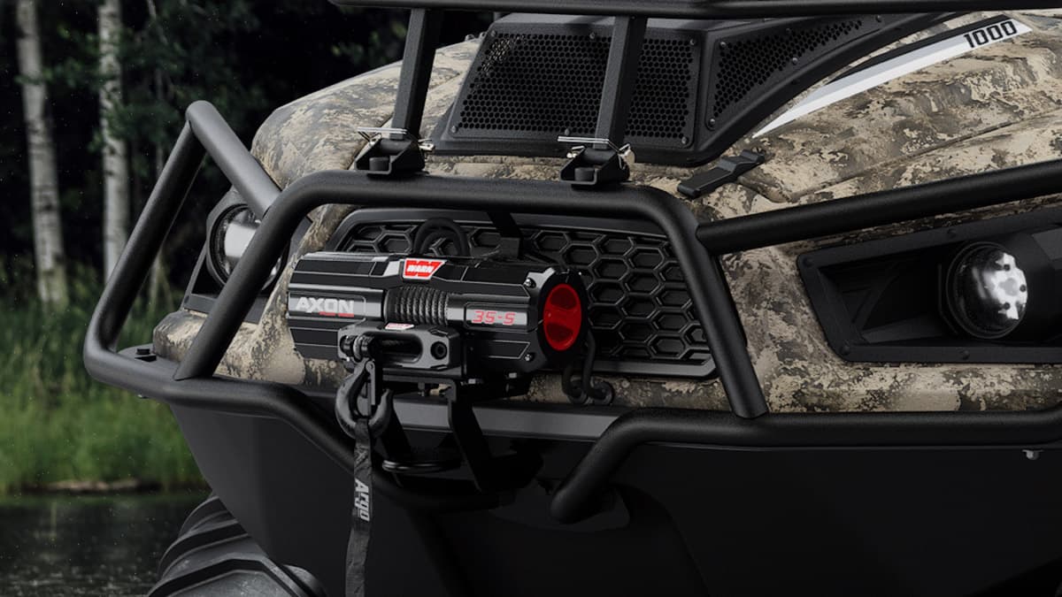 3,500-LB WARN AXON WINCH