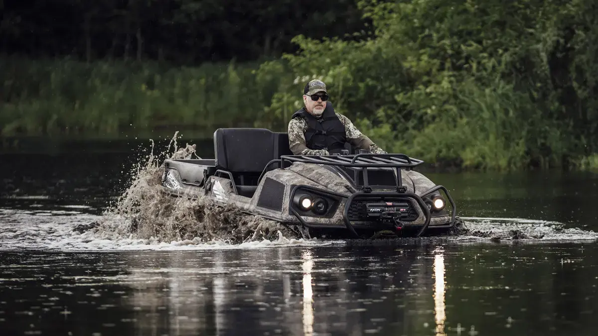 8X8 AMPHIBIOUS CAPABILITIES