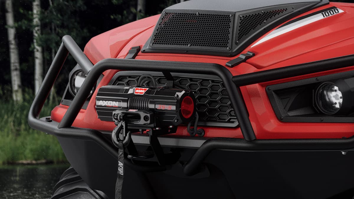 3,500-LB WARN AXON WINCH