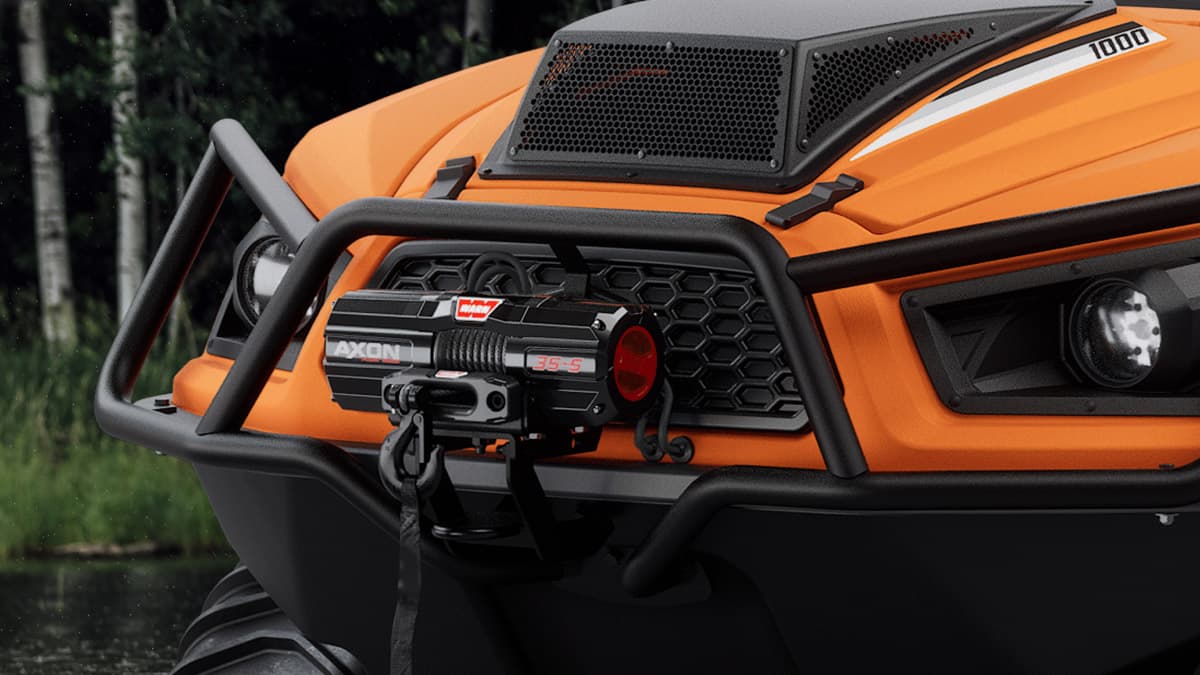 3,500-LB WARN AXON WINCH