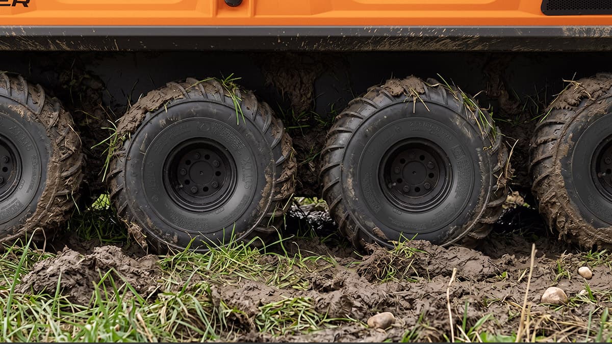 CUSTOM ARGO XT115 24” TIRES