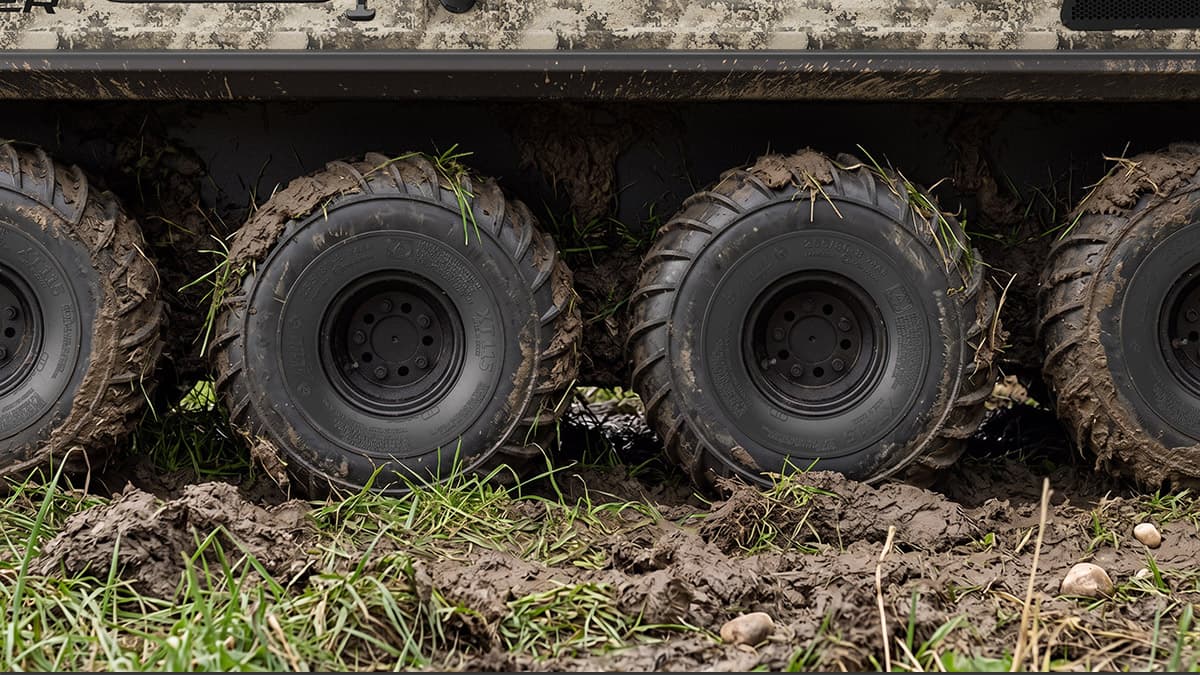 CUSTOM ARGO XT115 24” TIRES