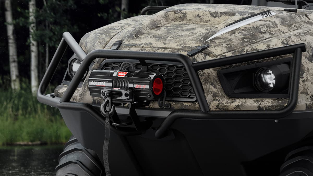 3,500-LB WARN AXON WINCH