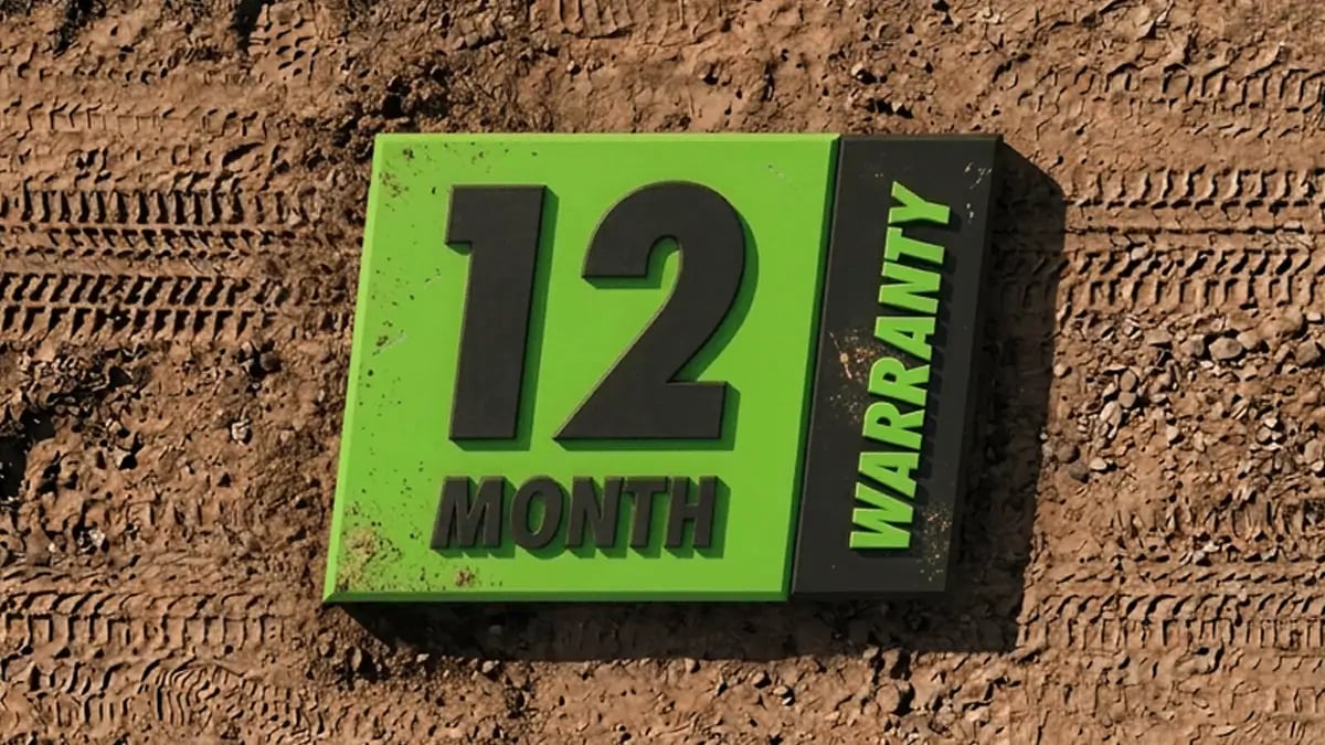 12-MONTH WARRANTY