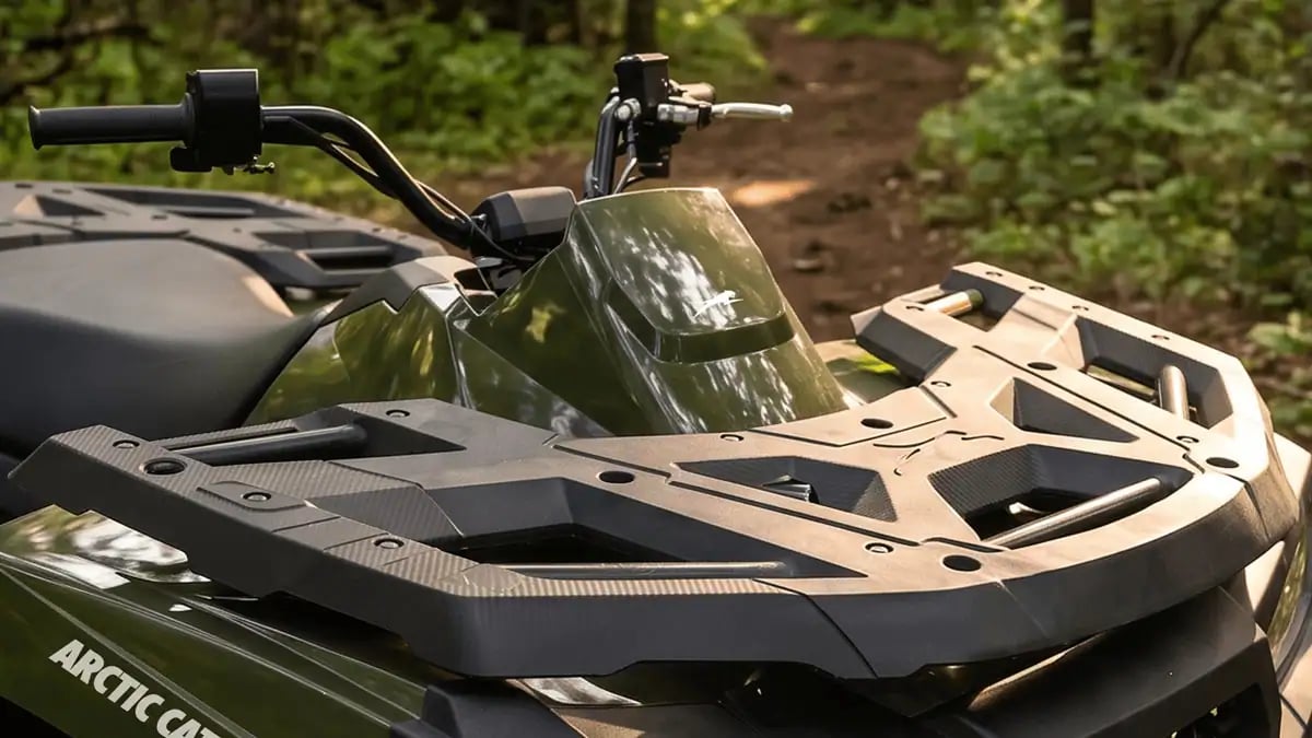Front and Rear Racks on the Alterra 600 ATV