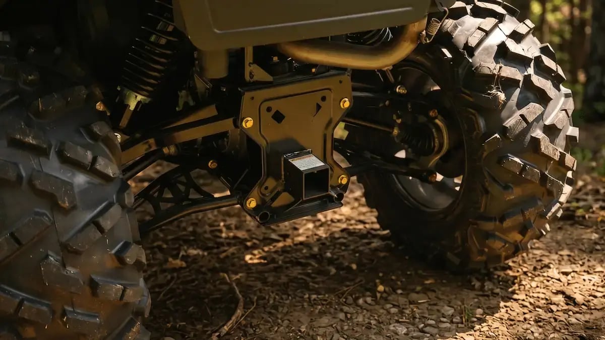 1,050-lb Towing Capacity on an Alterra 600 ATV