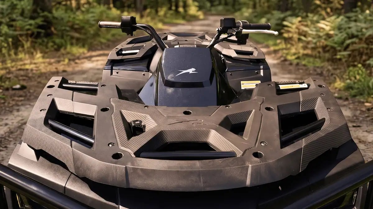 Front and Rear Racks on the Alterra 600 ATV