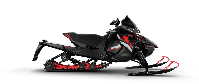 ZR 9000 Thundercat 137 w/Arctic Cat G8 Display, Black/Red