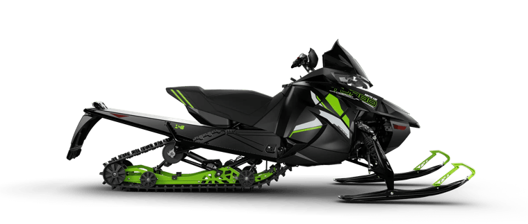 ZR 9000 Thundercat 146 w/Arctic Cat G8 Display, Black/Green