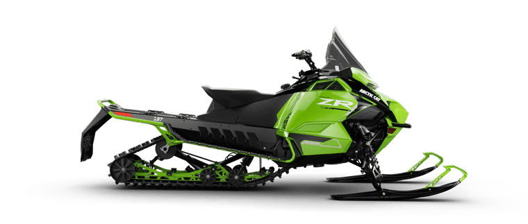 ZR 600 Sno Pro 137, Green