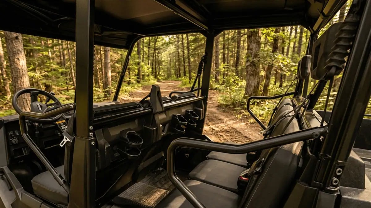 6-Passenger Seating on a Prowler Crew side by side