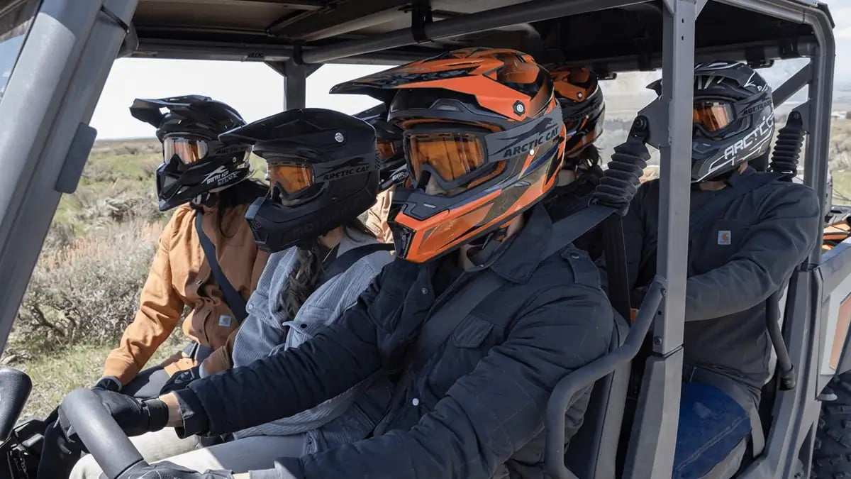 6-Passenger Seating on a Prowler Crew side by side