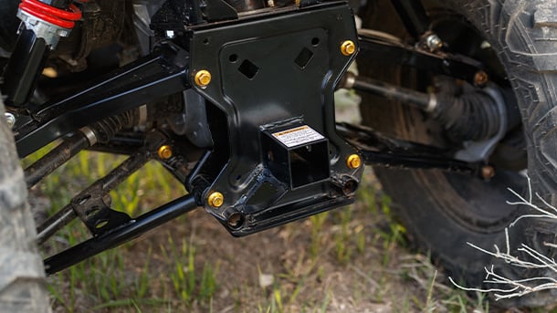 1,050-lb Towing Capacity on an Alterra 600 ATV