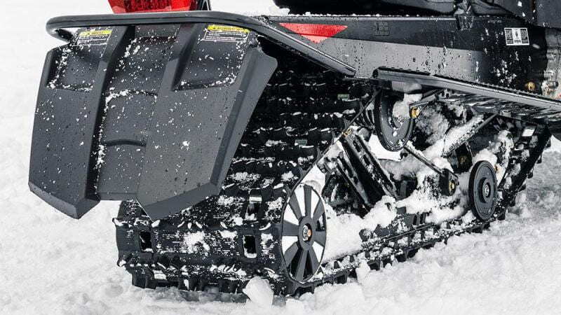 SLIDE-RAIL REAR SUSPENSION