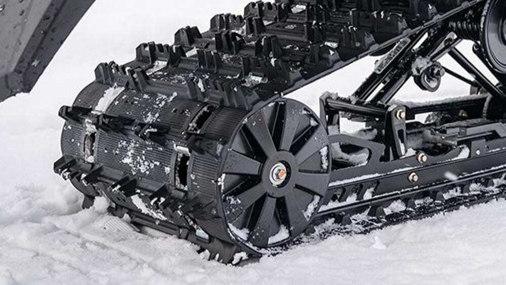 Slide-Rail Rear Suspension