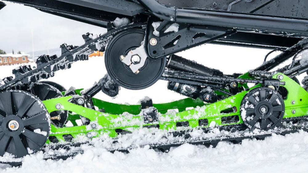 SLIDE-ACTION™ Rear Suspension