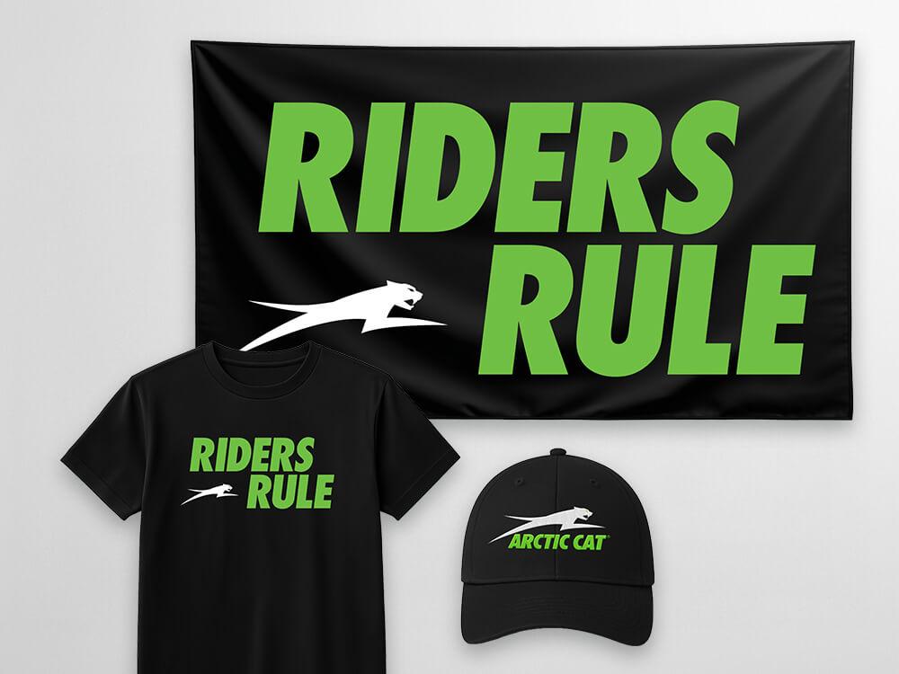 Riders Rule Swag Pack