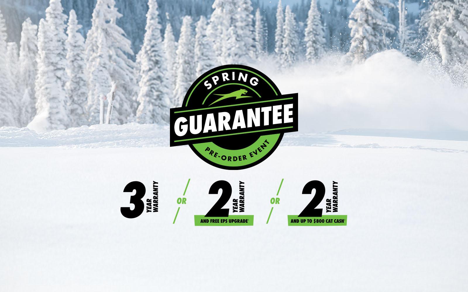 Spring Guarantee Sales Event